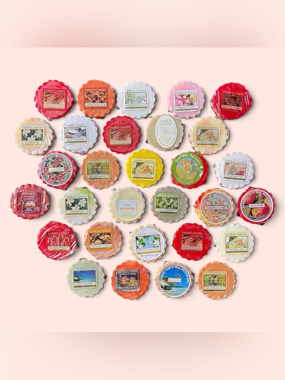 30 Yankee Candle Tart Wax Melts Lot